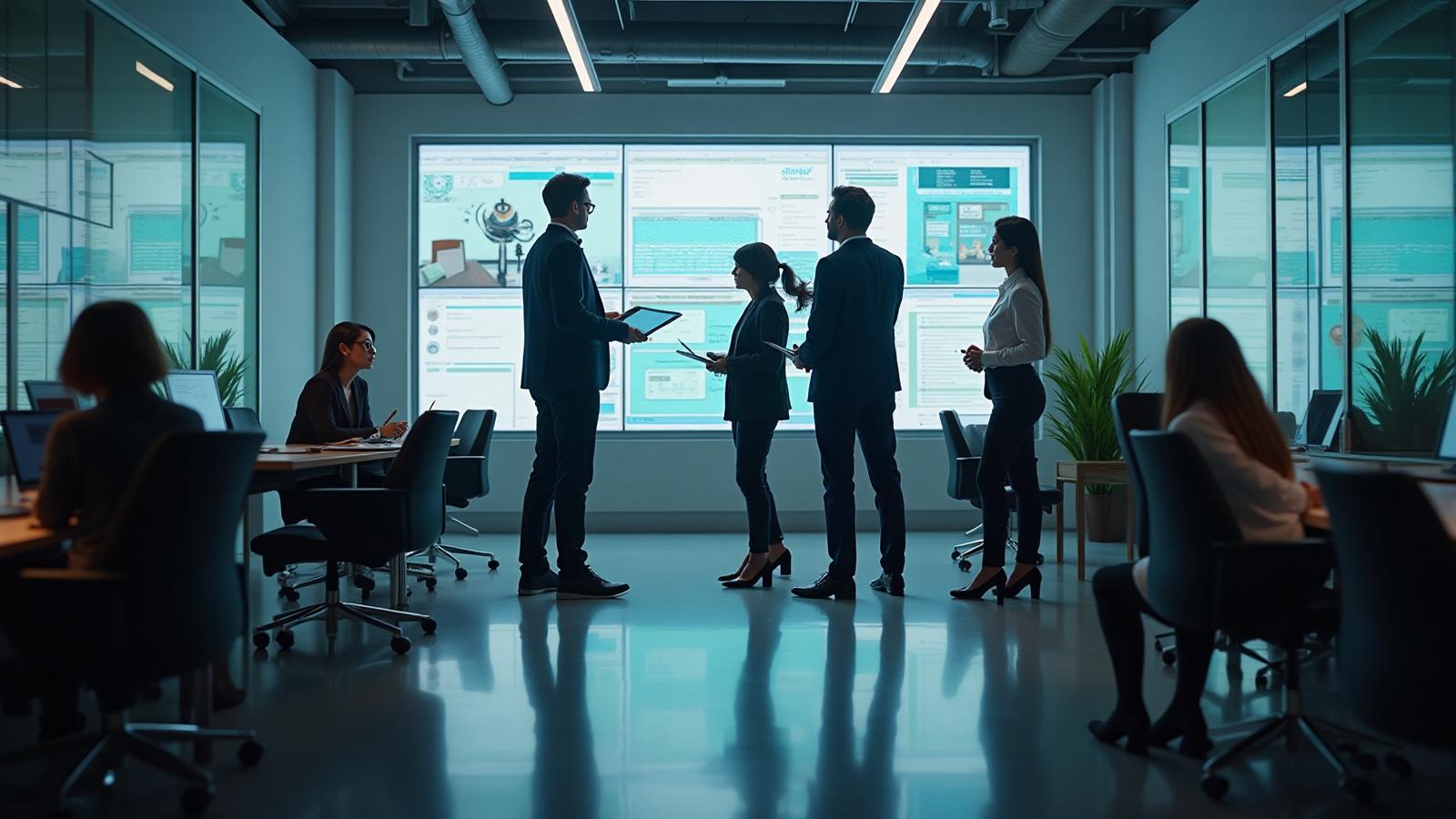 Team collaboration workflow in GLX Studio